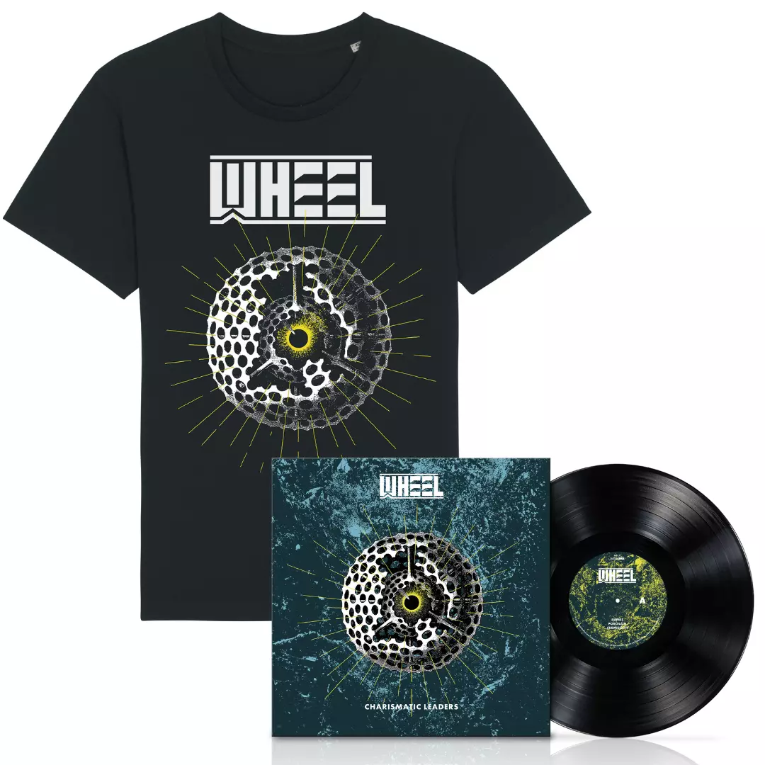 WHEEL - Charismatic Leaders [BLACK VINYL+T-SHIRT]