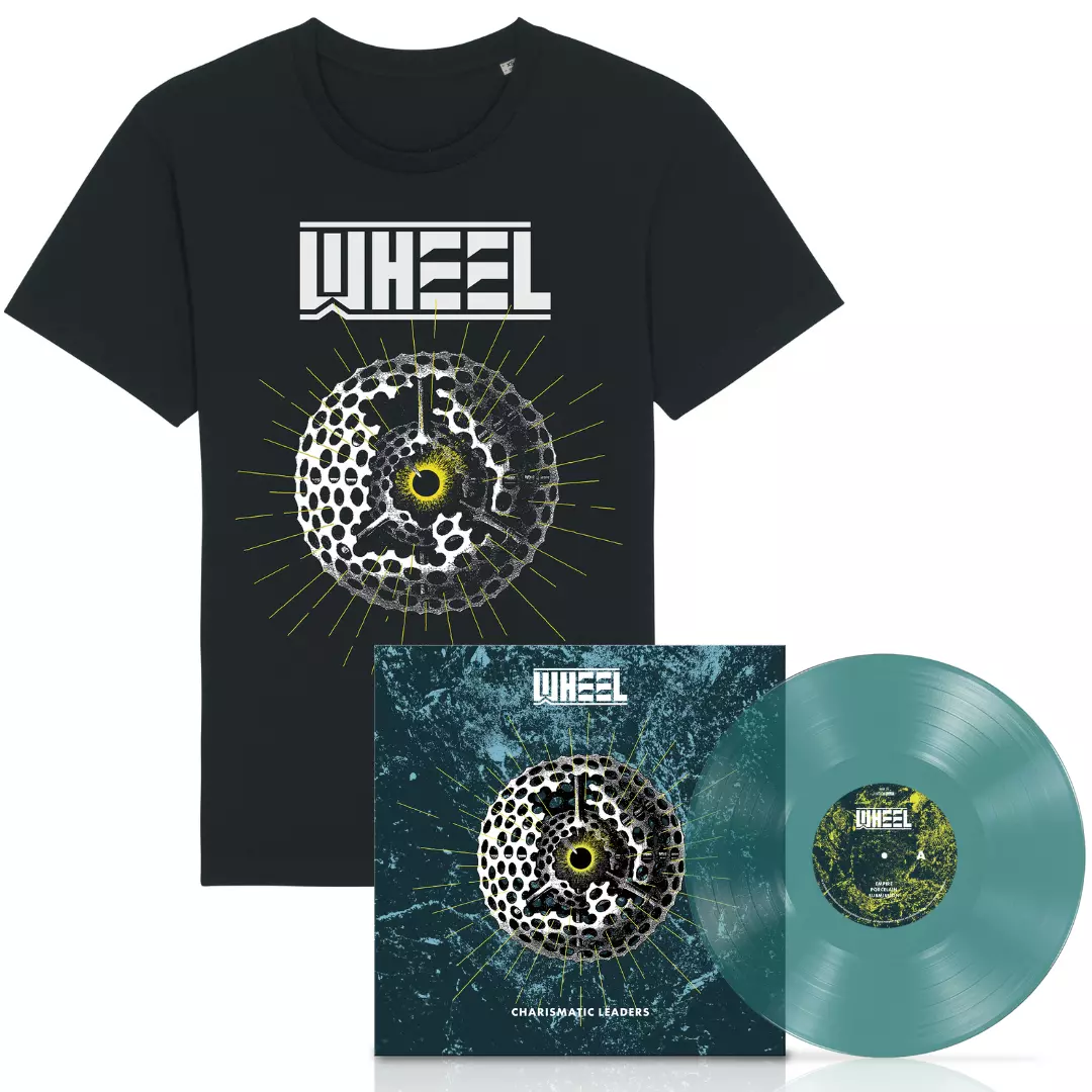 WHEEL - Charismatic Leaders [TRANSPARENT PETROL GREEN VINYL+T-SHIRT]